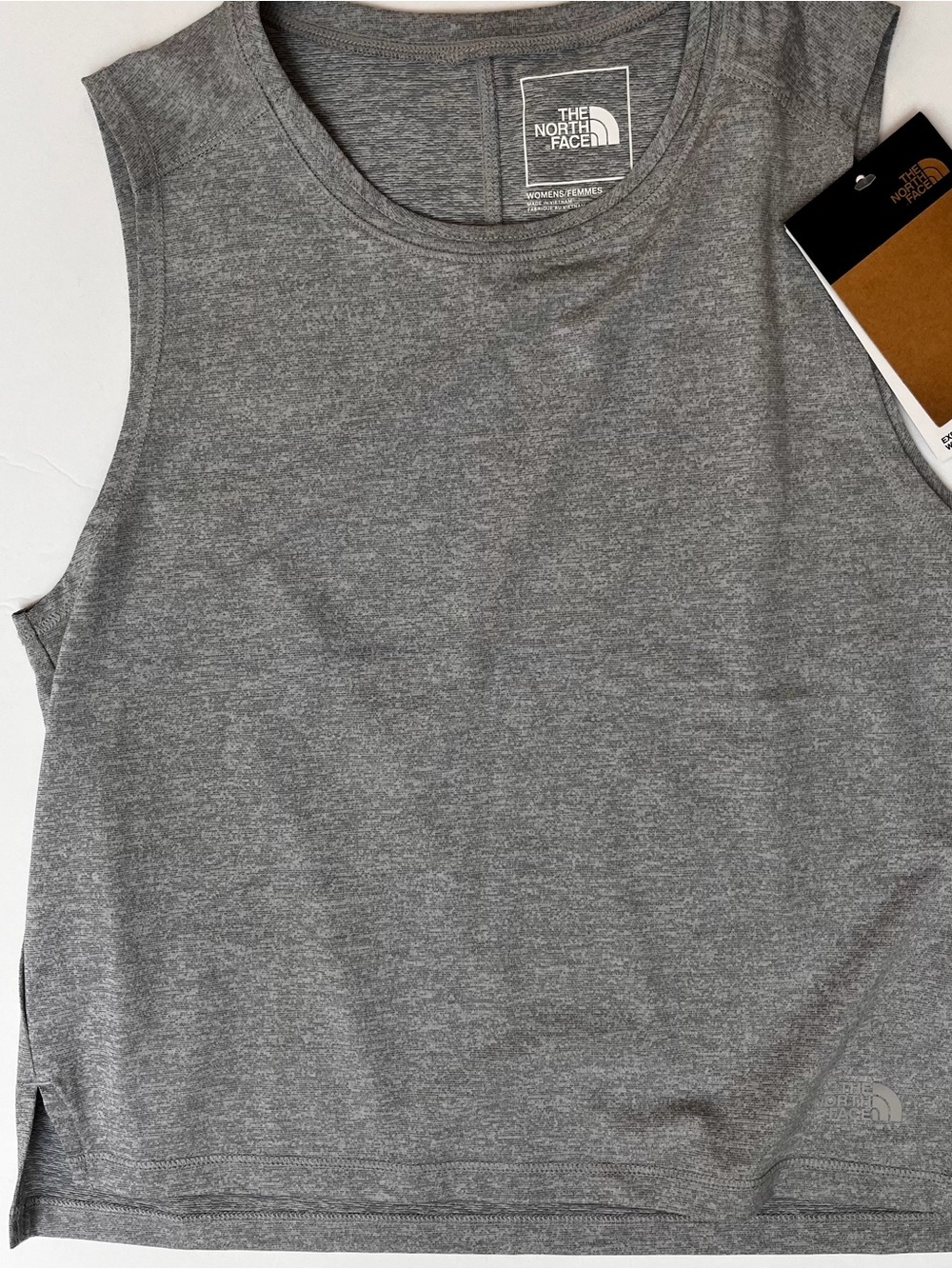 The North Face Women's Heather Gray Sleeveless Tank